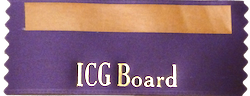 ICG Board badge ribbon